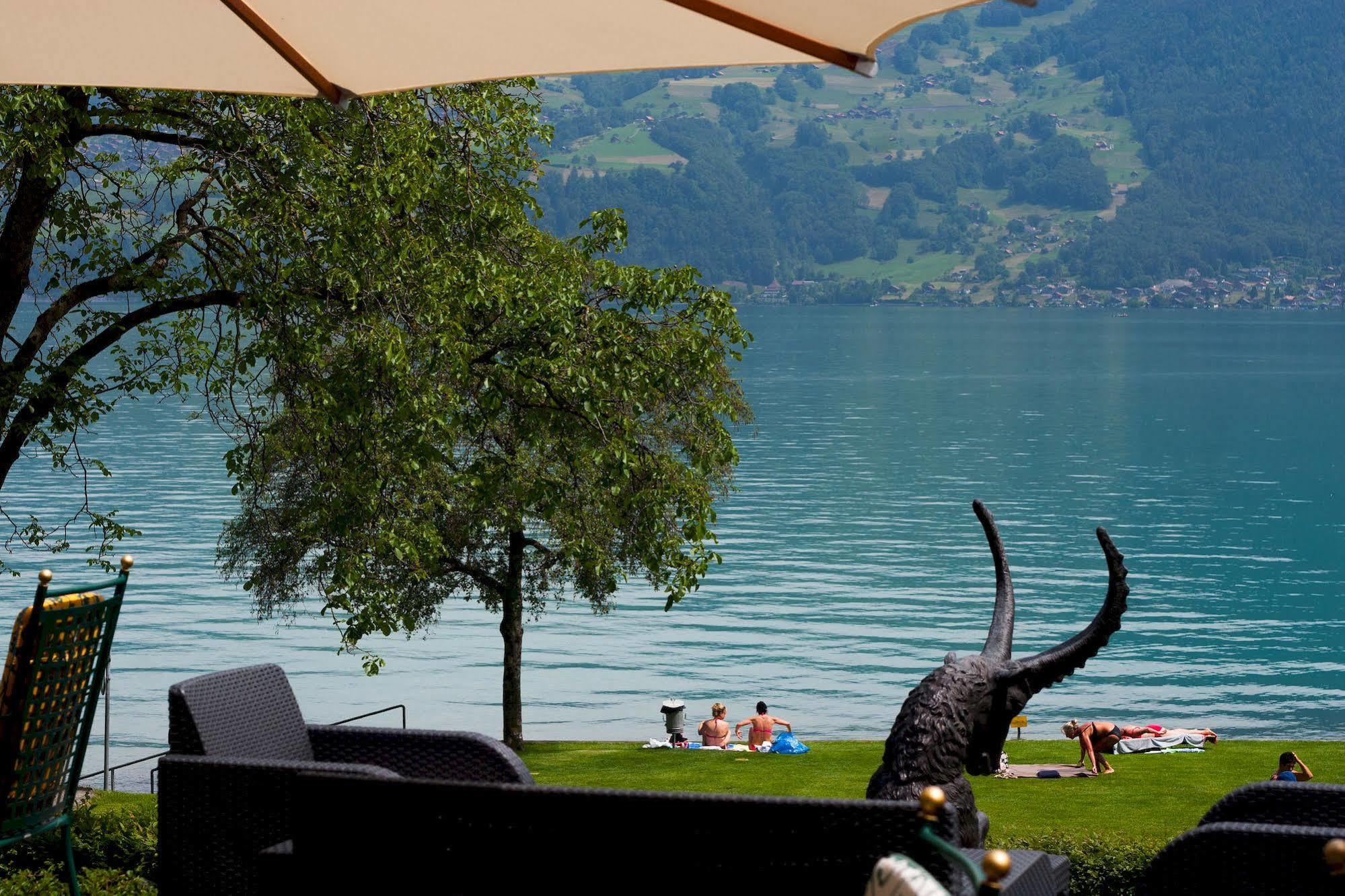 Seehotel Boutique Jaegerhof-Hubertus Faulensee Exterior photo